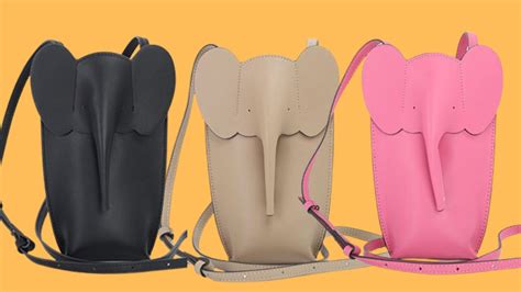 loewe elephant bag dupe|loewe elephant pocket bag.